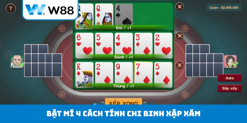 Bật mí 4 cách tính chi binh xập xám