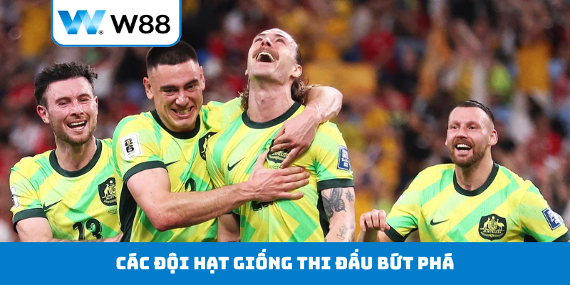 Các đội hạt giống thi đấu bứt phá