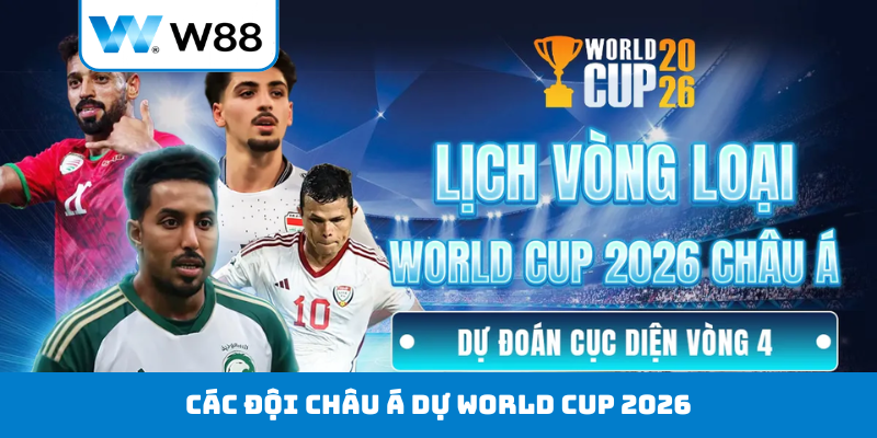 Các đội châu Á dự World Cup 2026