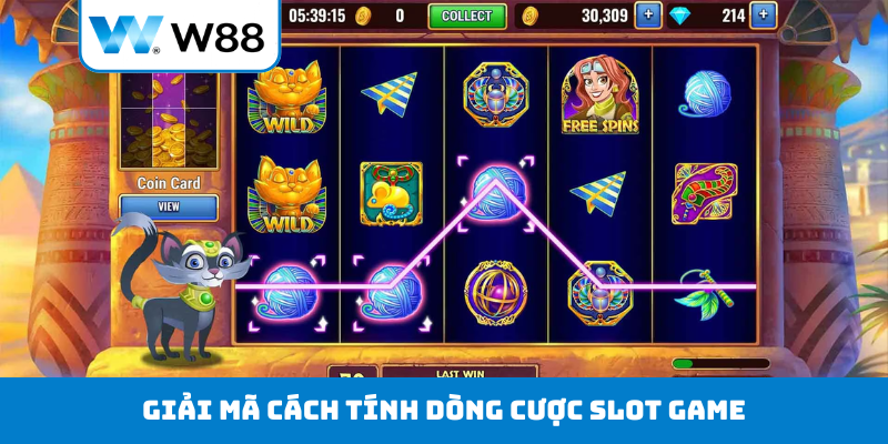 Giải mã cách tính dòng cược slot game