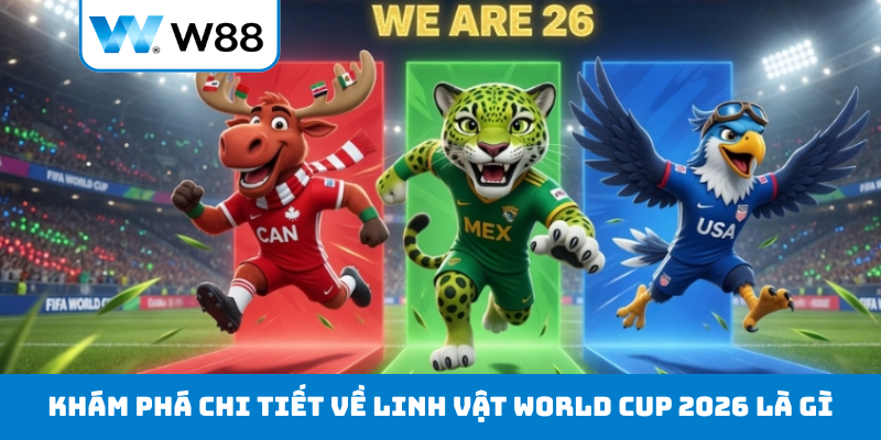 Khám phá chi tiết về linh vật World Cup 2026 là gì